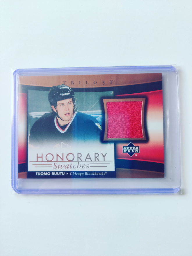 Tuomo Ruutu 05-06 Trilogy Honorary Swatches