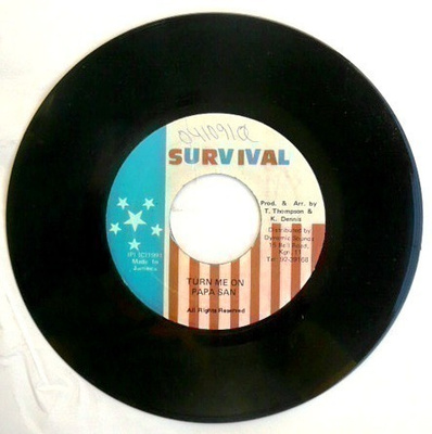PAPA SAN; Turn me on/ Version 7"