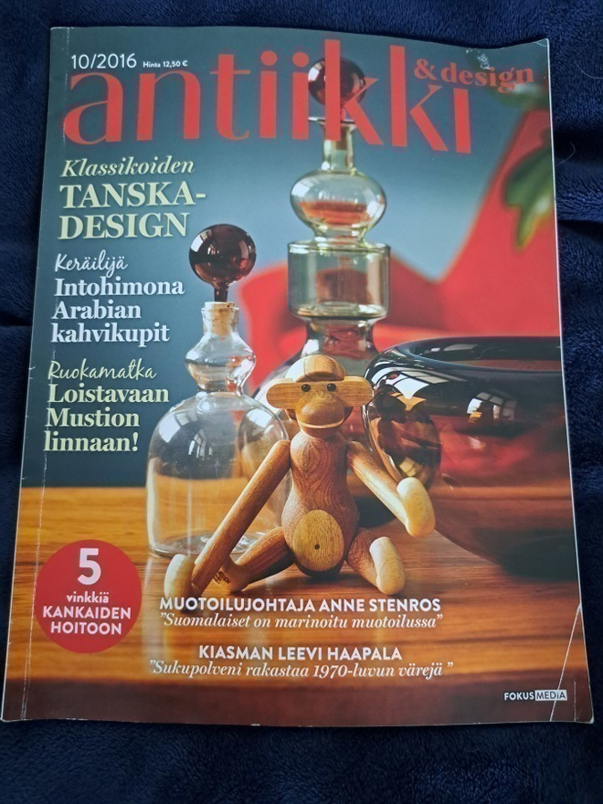 Antiikki & Design lehti nro 10/2016