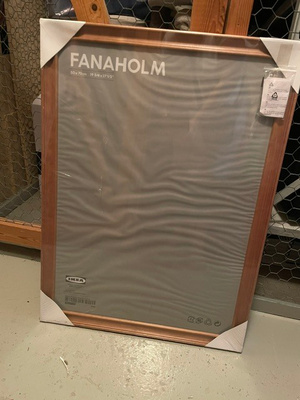 Taulukehys 50cm x 70cm, vaalearuskea tammikuvio