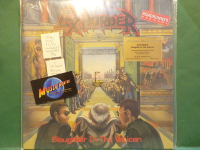 EXHORDER - SLAUGHTER IN THE VATICAN - EU 2021 MINT/M 180g LP