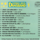 Sveriges Bästa Dansband - 1995 - Vol. 1 - CD - pikkukuva 2