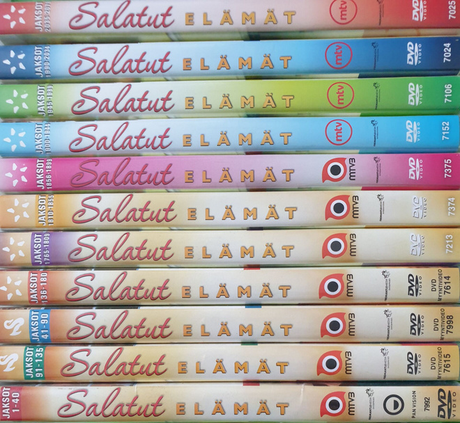 SALATUT ELÄMÄT DVD