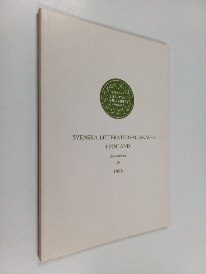 Berättelse över Svenska litteratursällskapets i Finland v...