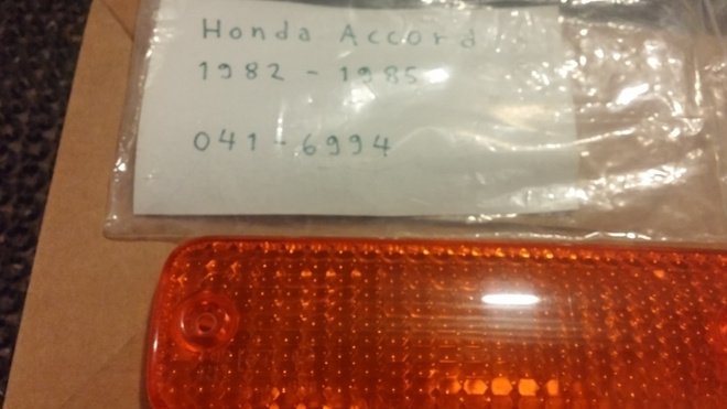 Vilkunlasi Honda Accord 1982-1985