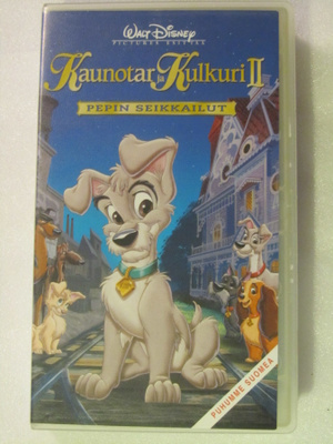 Walt Disney • Kaunotar ja Kulkuri II • Pepin seikkailut VHS