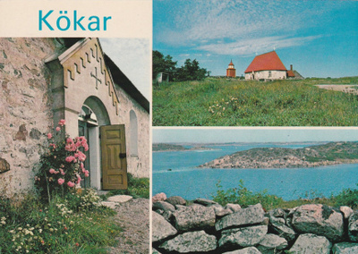 KIRKKOKORTTI - ÅLAND - KÖKARIN KIRKKO - 5