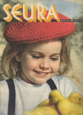 Seura n:o 12/13 1959 ALCATRAZ. Eeva Pakistanissa äitinä.