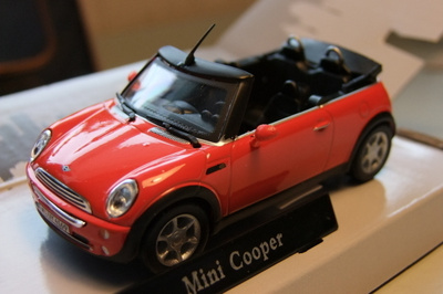 Mini cooper cabriolet -05 1:43