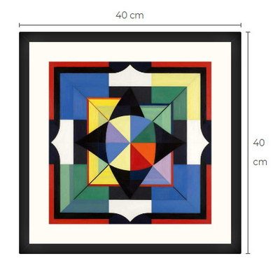 Uusi uniikki abstrakti art print taulu 40 cm x 40 cm