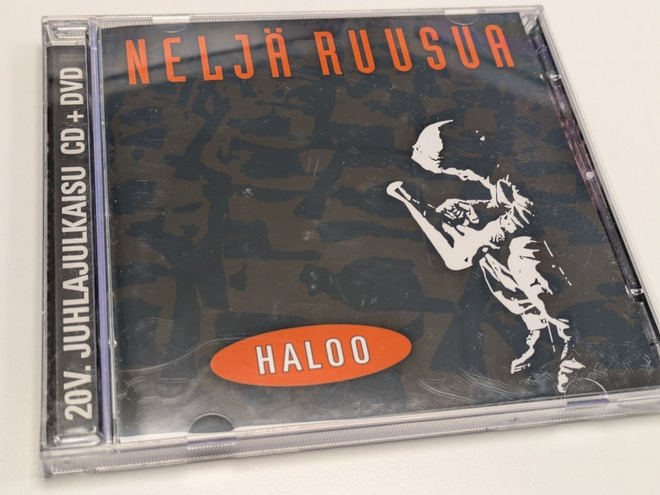 Neljä Ruusua (CD+DVD) Haloo HUIPPUKUNTO!! Remastered