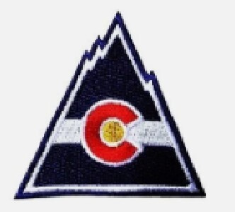 NHL - Colorado Avalanche -kangasmerkki / hihamerkki
