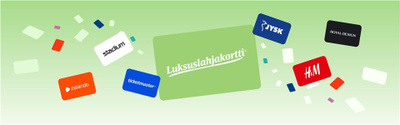 Huuray luksuslahjakortti 6 x 15 €