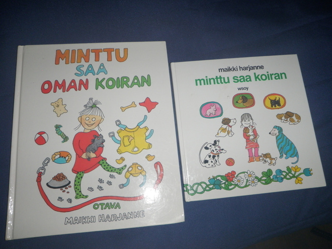 Maikki Harjanne,Minttu saa oman koiran Otava