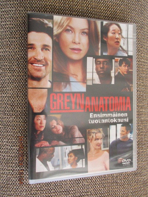 GREYN ANATOMIA (2 x DVD) 1. TUOTANTOKAUSI