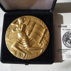 Kauko Räsänen - Suomi 75 vuotta - 1992 - kullattua pronssia - pikkukuva 3