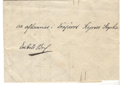 21. 8.1853 kuulutus Eräjärven kirkkoon