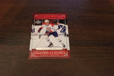 2004-05 UD Legends Classics Silver #75 Guy Lafleur 27/75