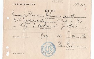 Suojeluskunta Salo kuitilla 1942 ALE!