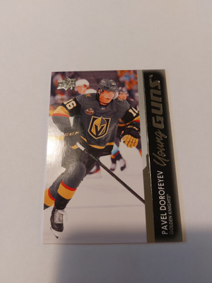 2021-22 Upper Deck #496 Pavel Dorofeyev YG RC