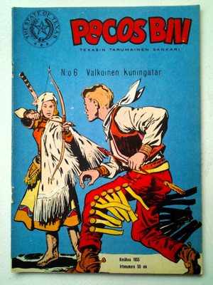 PECOS BILL 6/1955: Valkoinen kuningatar