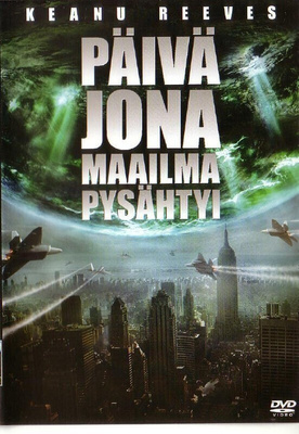 dvd, Päivä jona maailma pysähtyi (Keenu Reeves) [sci-fi]