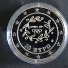 Olympia Kreikka 2004 10€ 1 oz puhdasta hopeaa (juoksu - pikkukuva 2