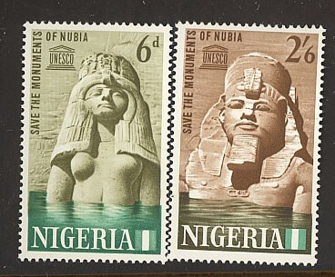 Nigeria Mi 148-9 ++ (UNESCO)