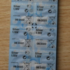 Renata 394 / 380 (SR936SW) hopeaoksidiparisto 1,55V, 10 kp - pikkukuva 2