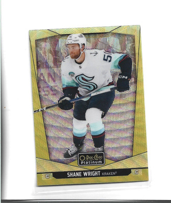 SHANE WRIGHT - NEON YELLOW SURGE #165 OPC PLATINUM 2024-25