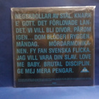 STOCKHOLMS NEGRER - BRUTAL DISCIPLIN EX+/EX SWE -85 LP - pikkukuva 2