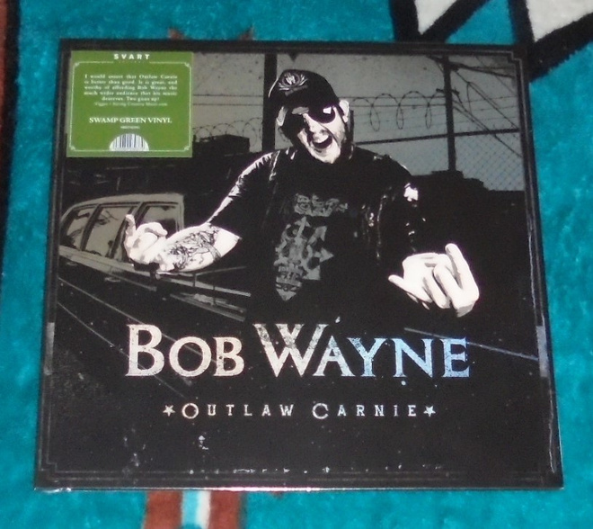 BOB WAYNE ~ Outlaw Carnie ~ LP outlaw country rock MINT