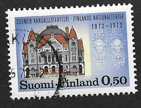 Suomen kansallisteatteri 100v 1972 (LAPE 702) O