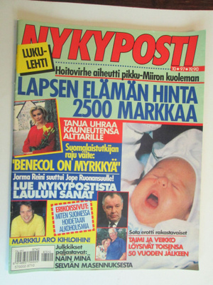 NYKYPOSTI LEHTI 10 / 1997 SISÄLLYSLUETTELO KUVA 2 ja 3