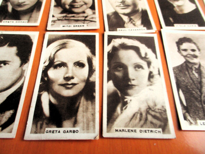 Filmitaiteilijoita 50 kpl keräilykuvia n 1930