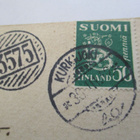 1942 Kurkijoki + nrol 3575 kortti Niittylahteen - pikkukuva 1