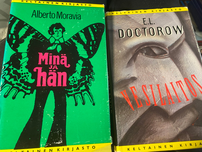 Moravia: Minä ja hän & Doctorow: Vesilaitos