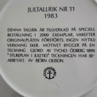"STUREPLAN I JULETID"-JOULULAUTANEN NR 11/1983 GUSTAVSBERG - pikkukuva 3