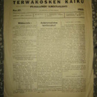 Sanomalehti :  Terwakosken Kaiku 4 kpl - pikkukuva 1
