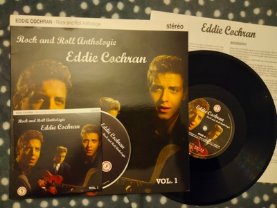 Eddie Cochran 10"LP + CD