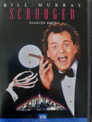 SCROOGED - HAAMUJEN KOSTO DVD ( Bill Murray)