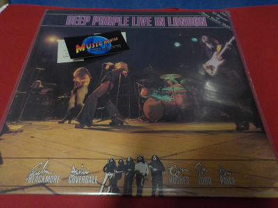 DEEP PURPLE - LIVE IN LONDON M-/M- LP