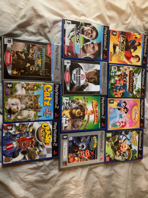 PS 2 pelejä 11 kpl