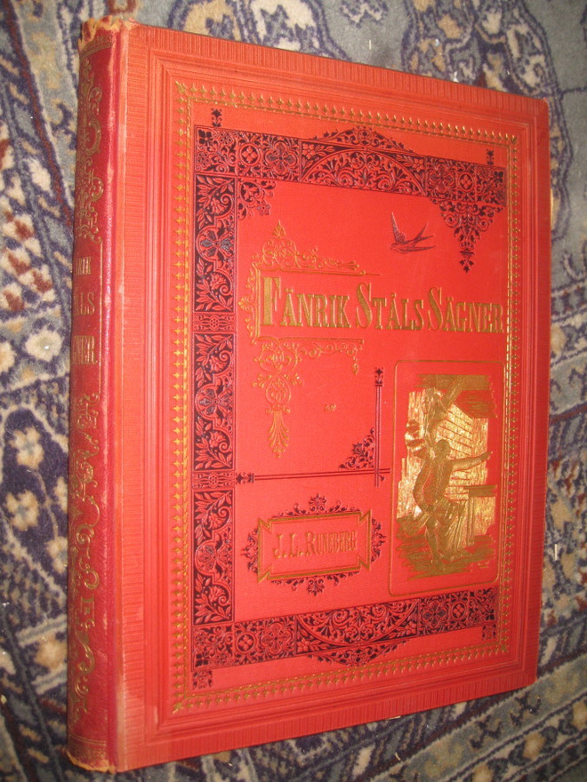 FÄNRIK STÅLS SÄGNER 1883 , kuvitettu korupainos