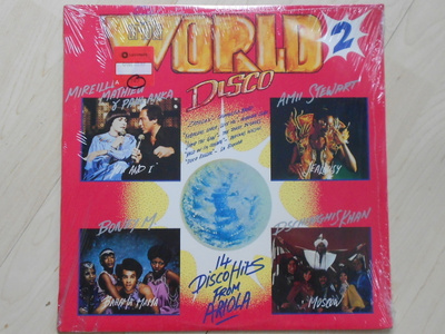 Avaamaton LP vuodelta 1980! Ariola World Disco 2