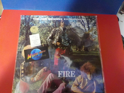 THE JIMI HENDRIX EXPERIENCE - FIRE EX+/M- LP