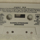 Barbra Streisand • Memories C-Kasetti - pikkukuva 4
