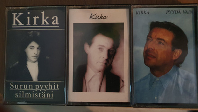 3 KIRKAN C-KASETTIA YHTEISHINTAAN