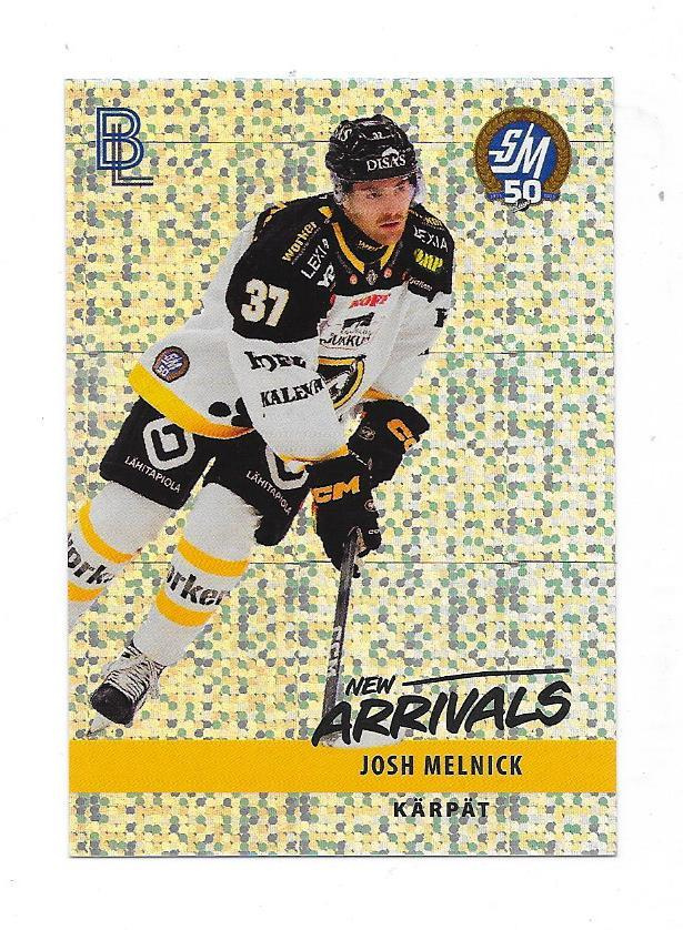 2024-25 BlueLine New Arrivals #9 Josh Melnick Kärpät