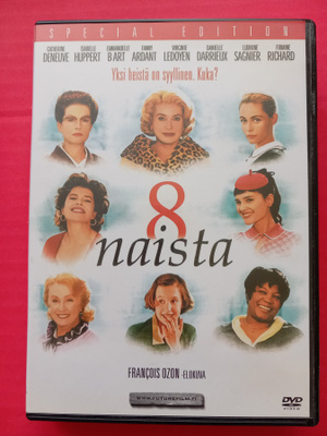 8 naista Suomi dvd